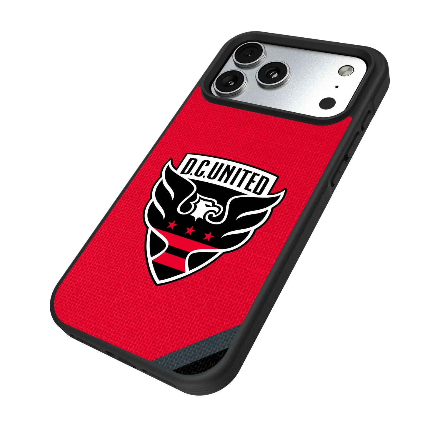 DC United Diagonal Stripe Bump Phone Case for Apple iPhone