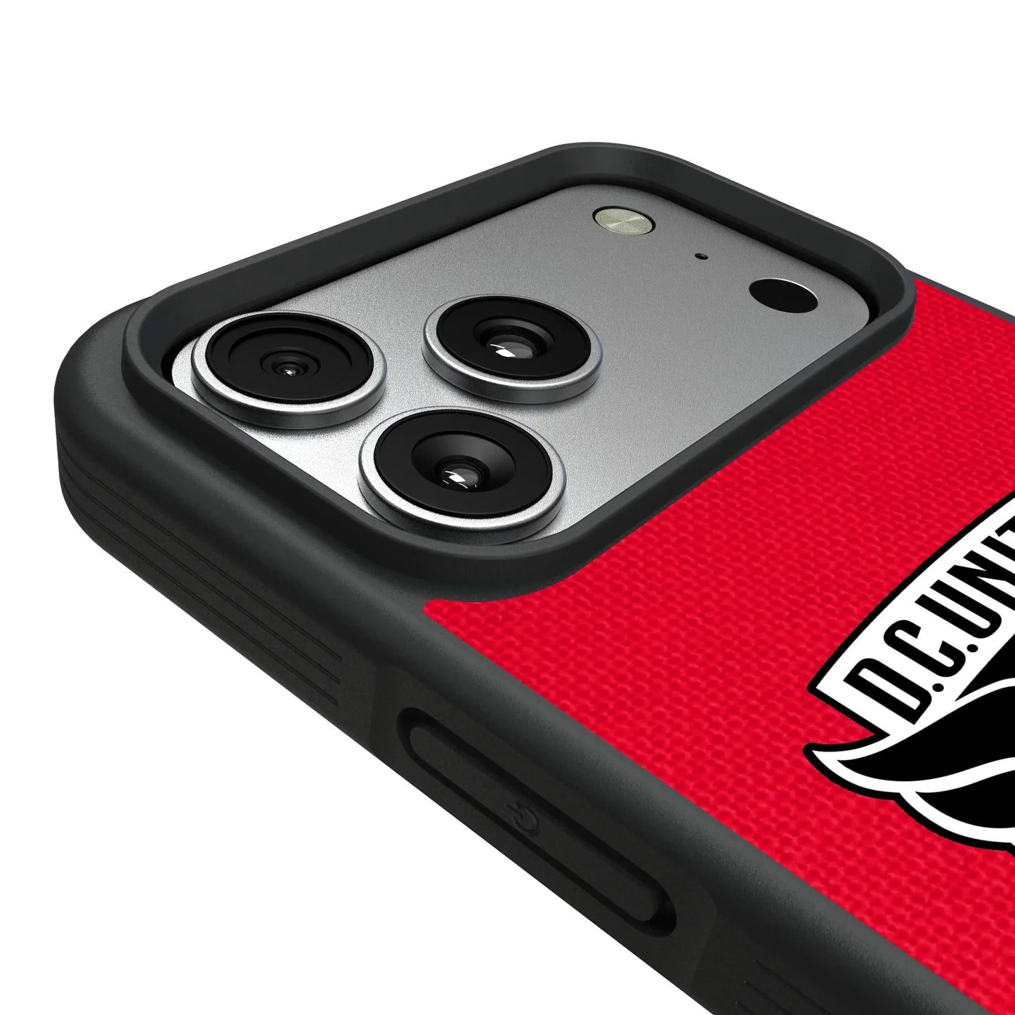 DC United Diagonal Stripe Bump Phone Case for Apple iPhone