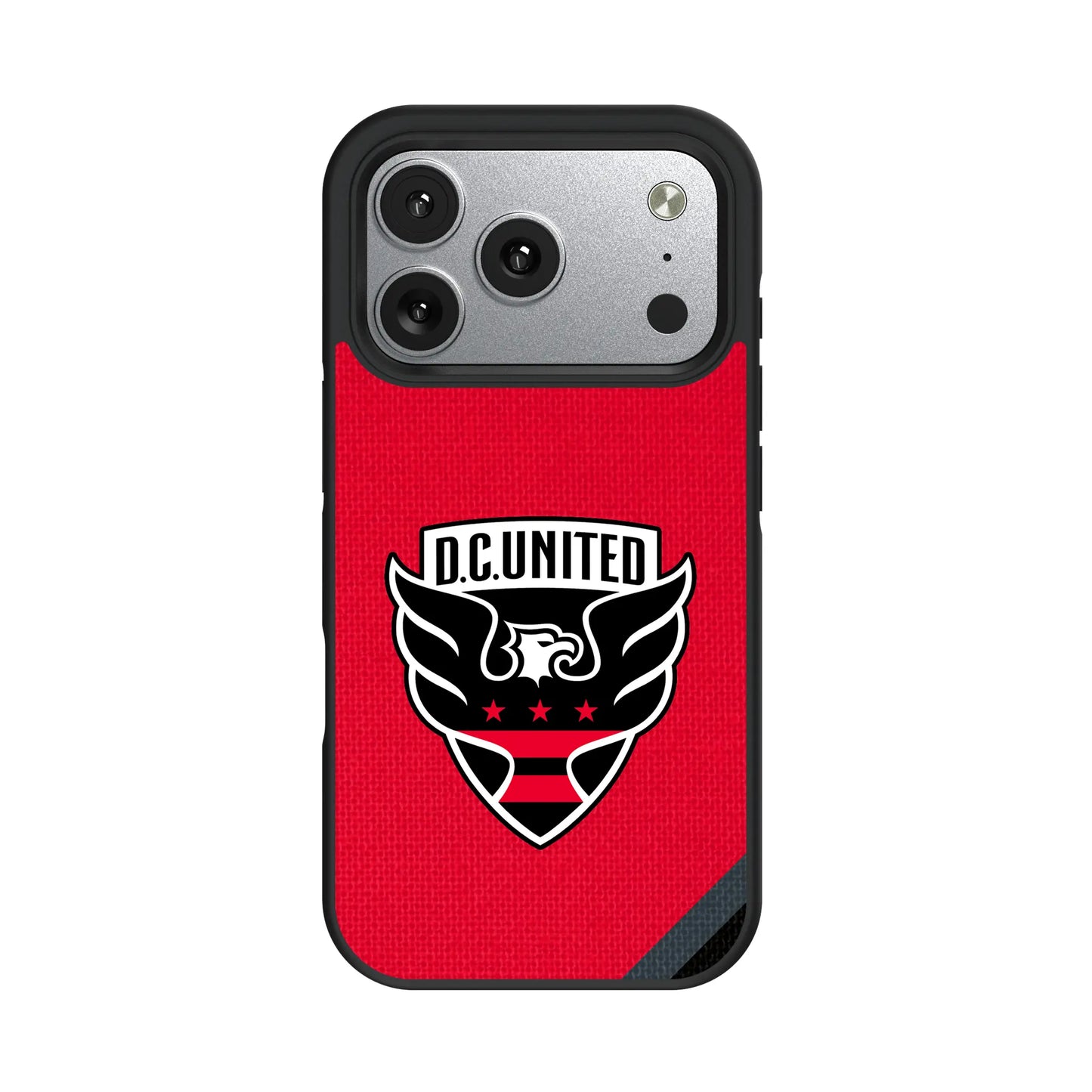 DC United Diagonal Stripe Bump Phone Case for Apple iPhone