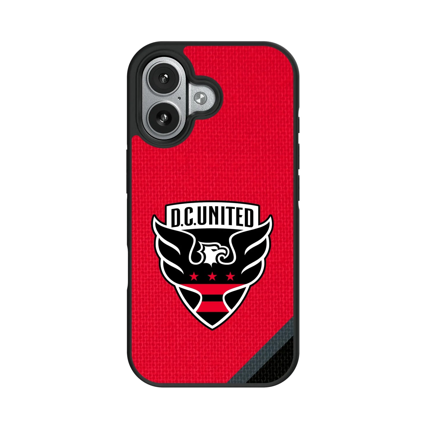 DC United Diagonal Stripe Bump Phone Case for Apple iPhone