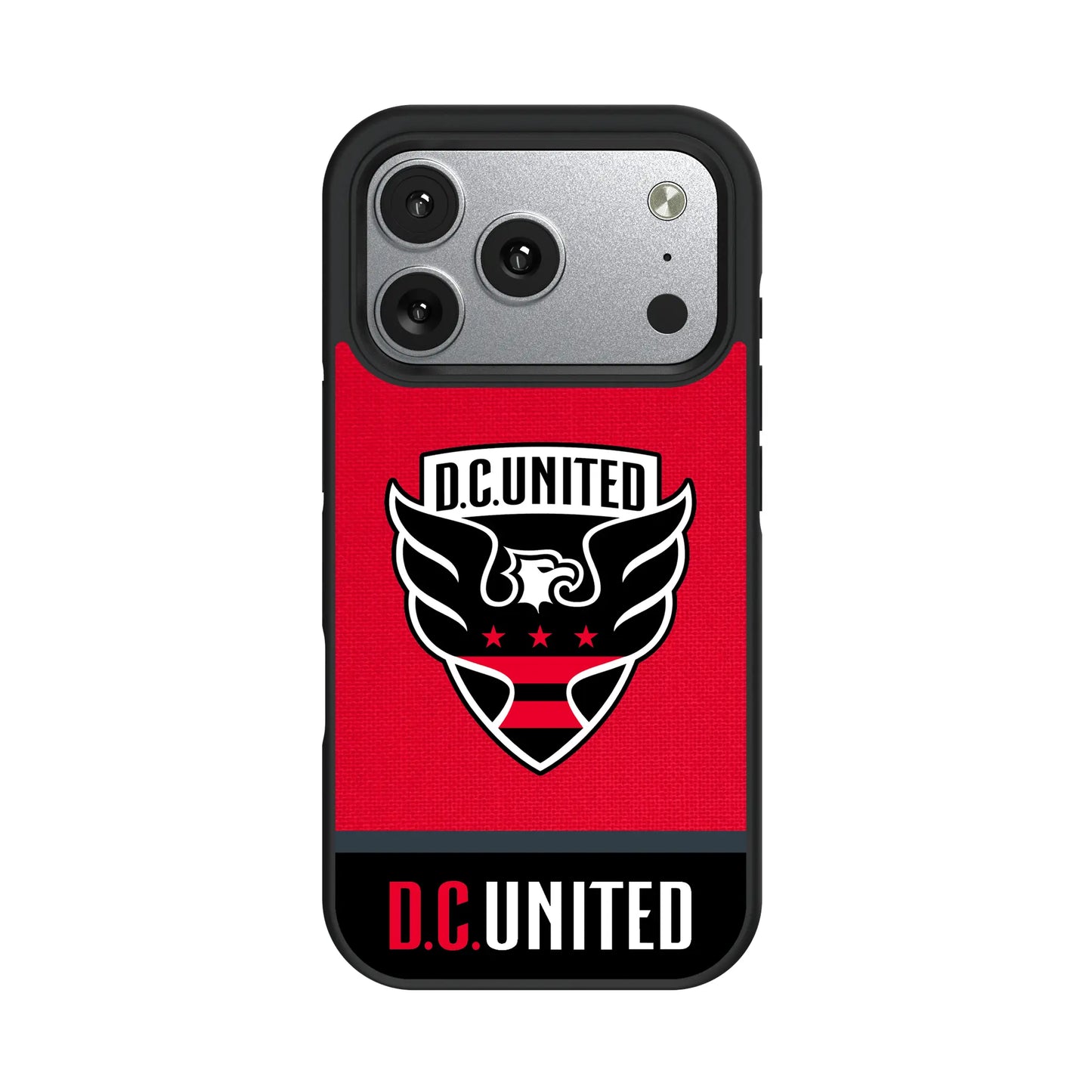 DC United Endzone Solid Bump Phone Case for Apple iPhone