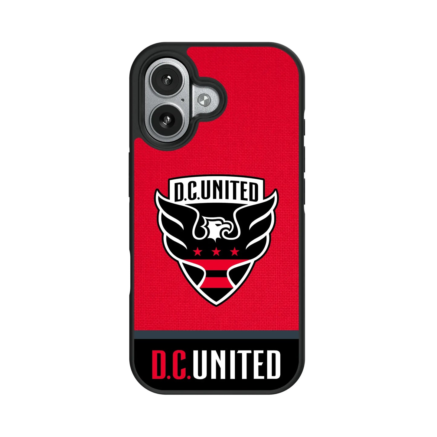 DC United Endzone Solid Bump Phone Case for Apple iPhone