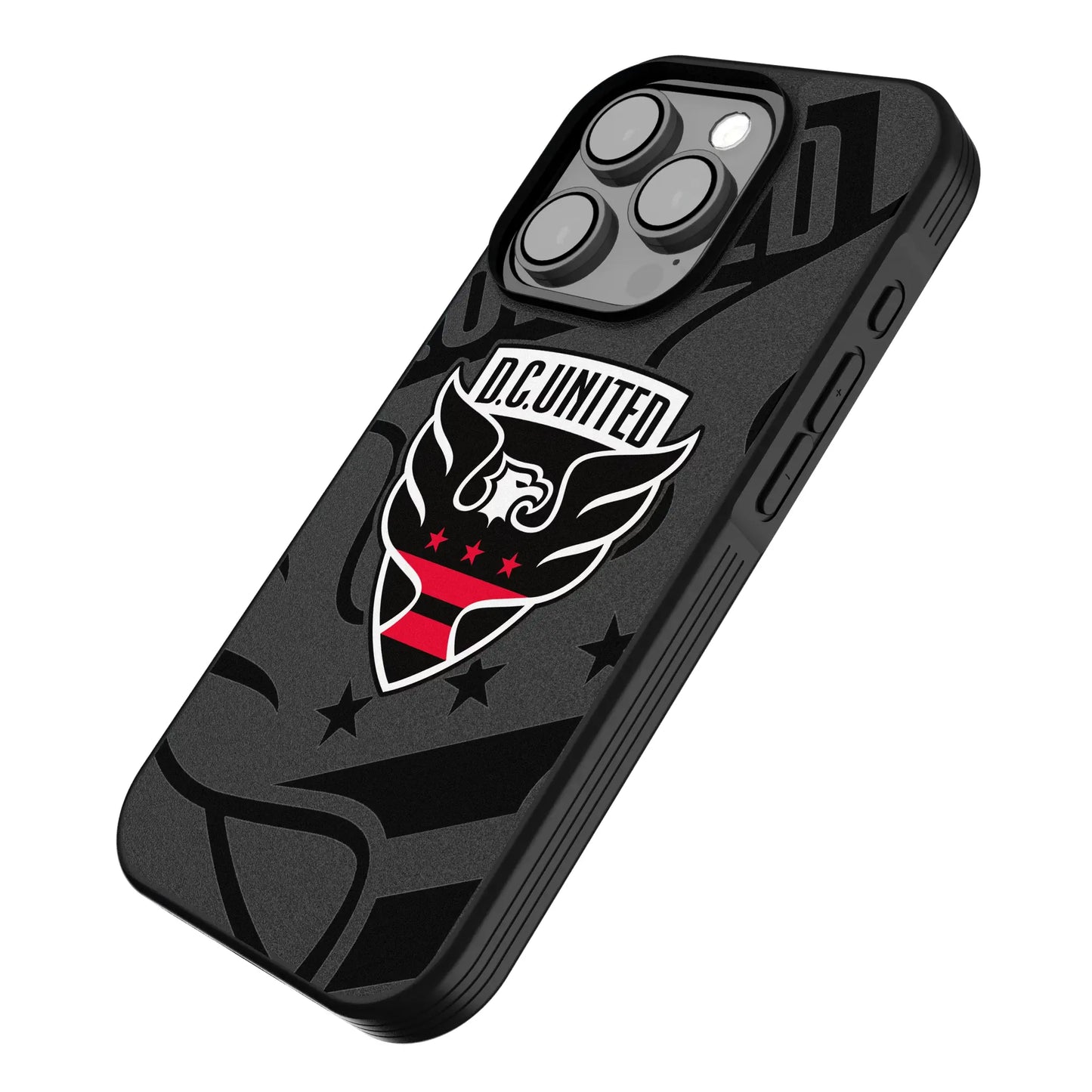 DC United Monocolor Tilt Bump Phone Case for Apple iPhone