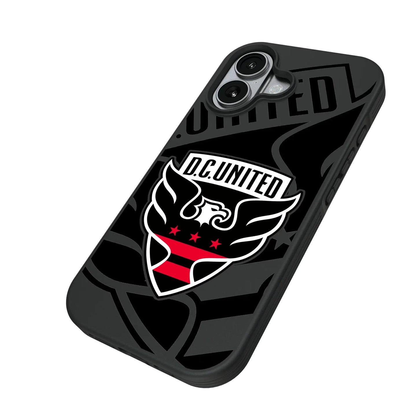 DC United Monocolor Tilt Bump Phone Case for Apple iPhone