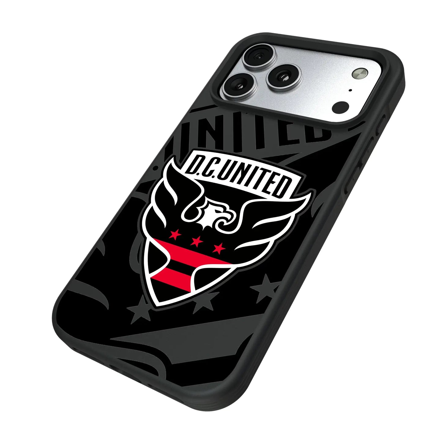DC United Monocolor Tilt Bump Phone Case for Apple iPhone