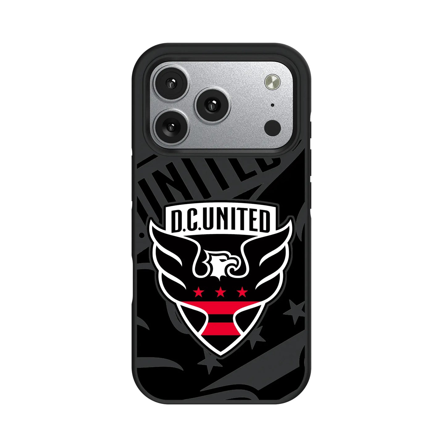 DC United Monocolor Tilt Bump Phone Case for Apple iPhone