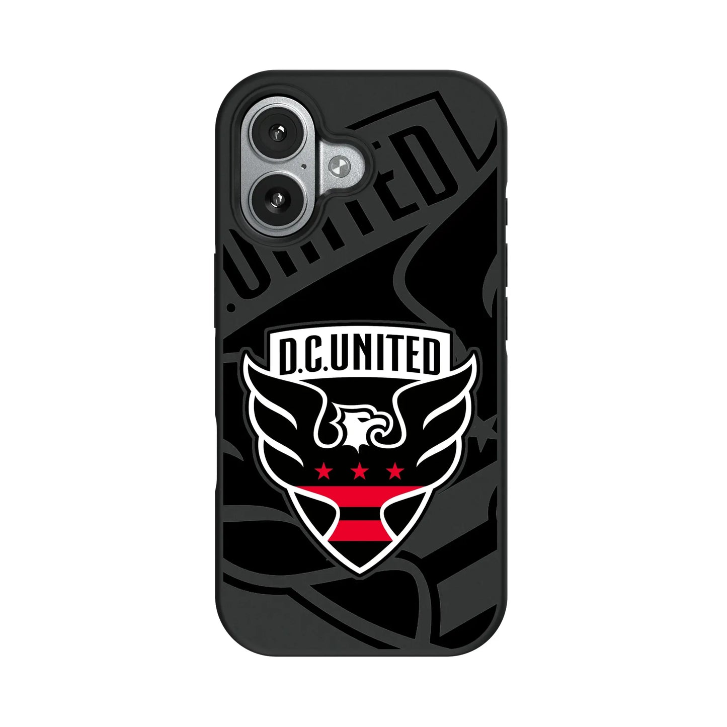 DC United Monocolor Tilt Bump Phone Case for Apple iPhone