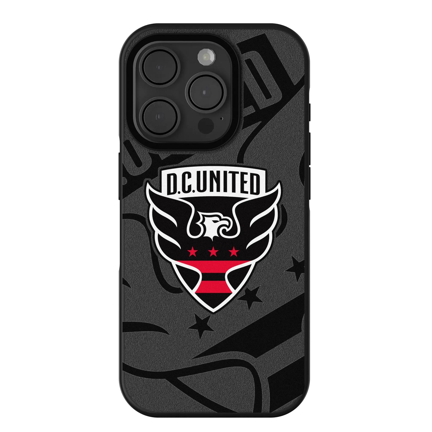 DC United Monocolor Tilt Bump Phone Case for Apple iPhone