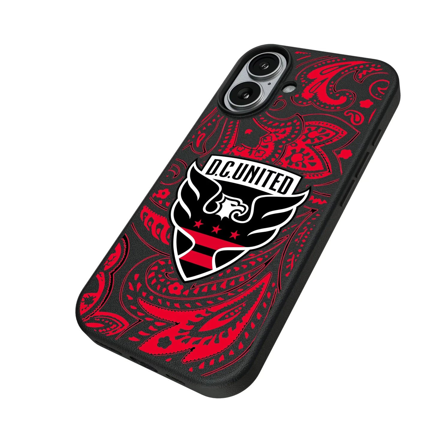 DC United Paisley MagSafe Compatible Phone Case for Apple iPhone