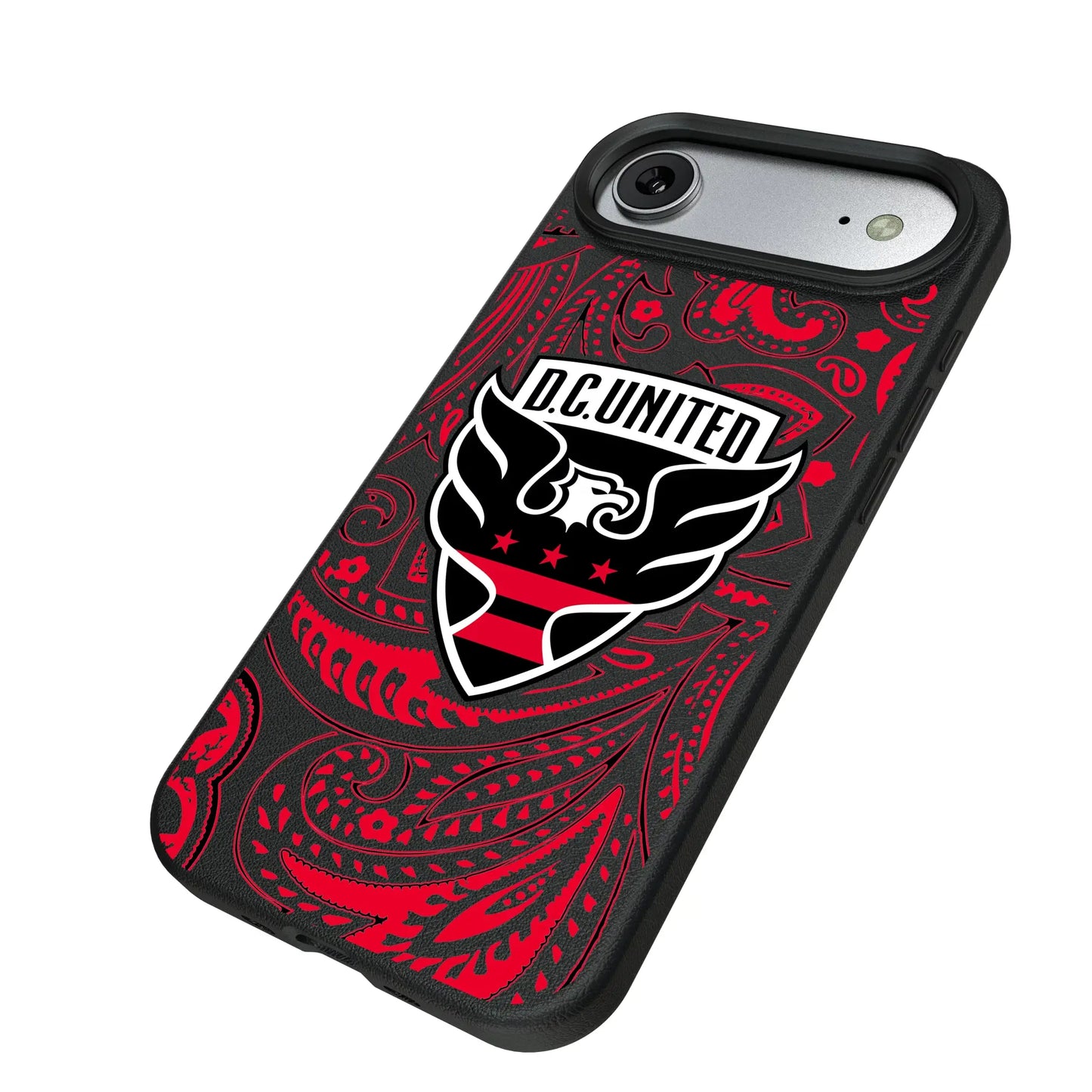 DC United Paisley MagSafe Compatible Phone Case for Apple iPhone
