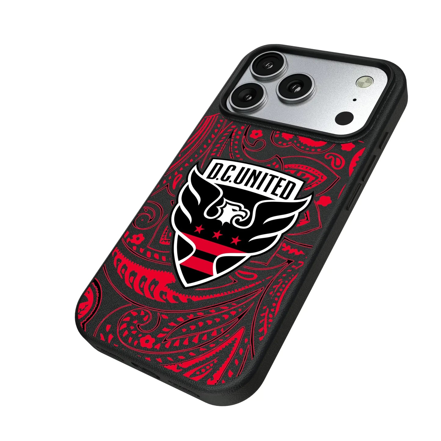 DC United Paisley MagSafe Compatible Phone Case for Apple iPhone