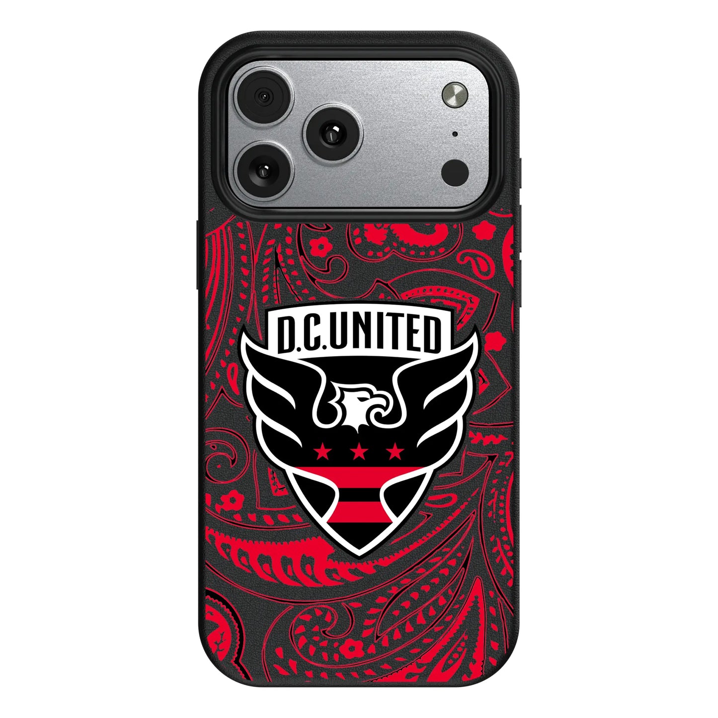 DC United Paisley MagSafe Compatible Phone Case for Apple iPhone