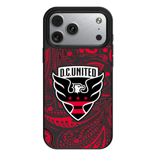 DC United Paisley MagSafe Compatible Phone Case for Apple iPhone