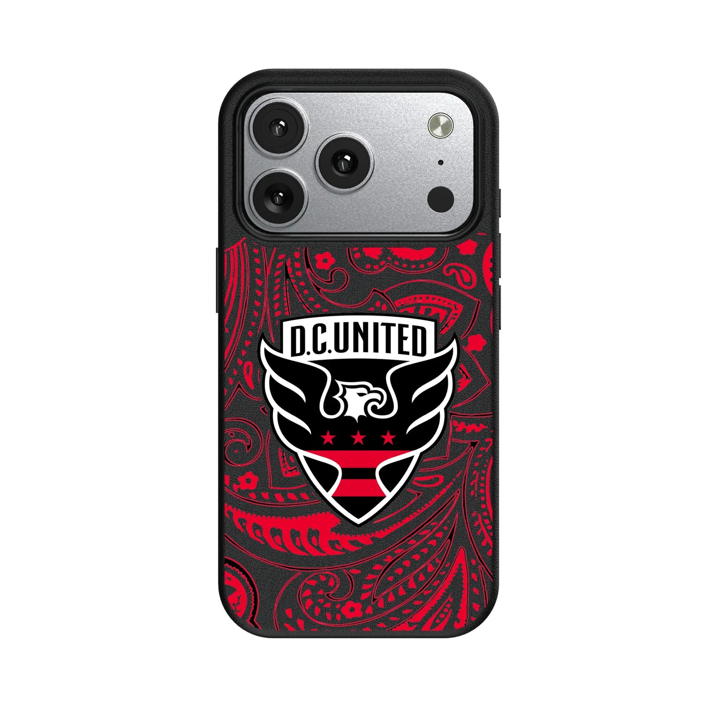 DC United Paisley MagSafe Compatible Phone Case for Apple iPhone