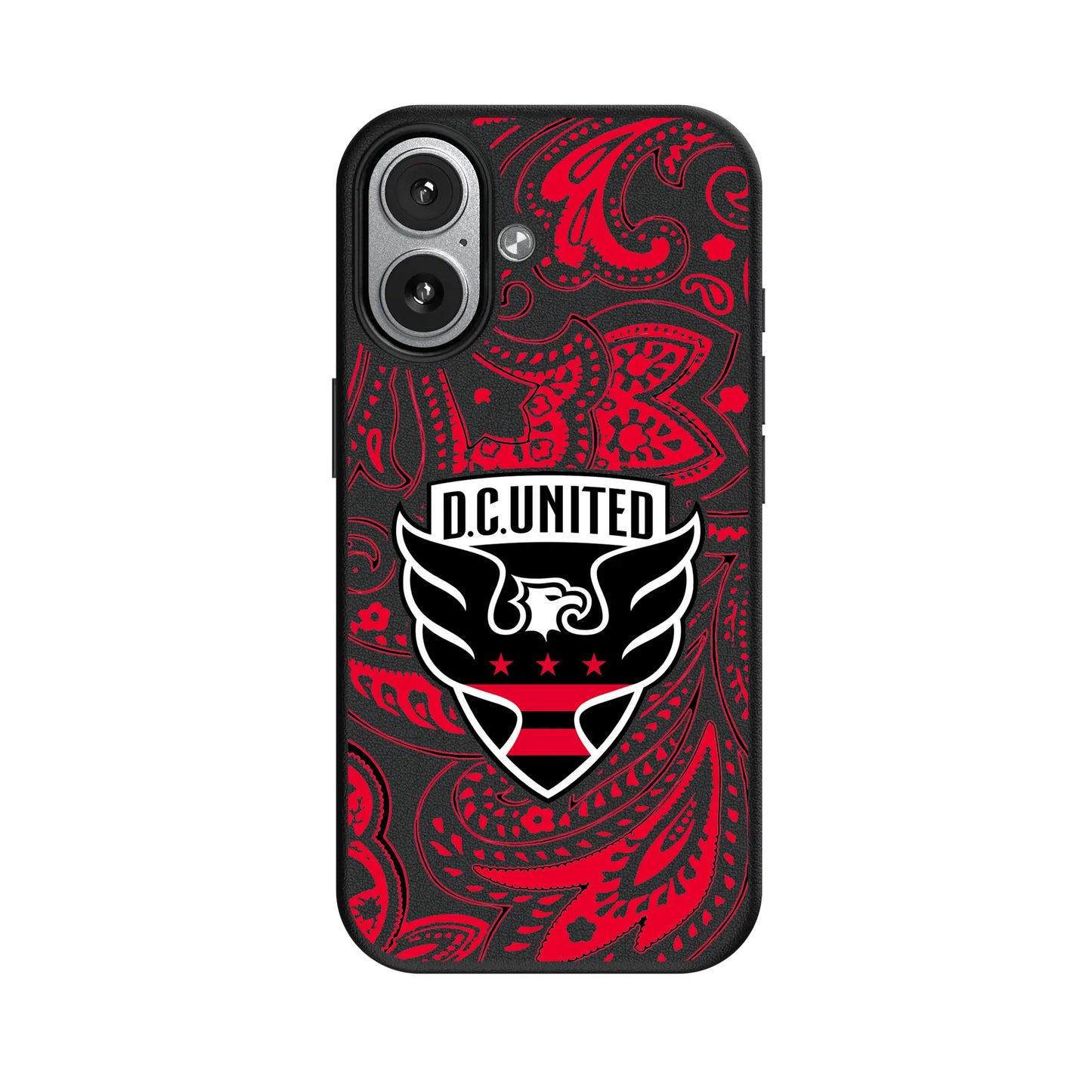 DC United Paisley MagSafe Compatible Phone Case for Apple iPhone
