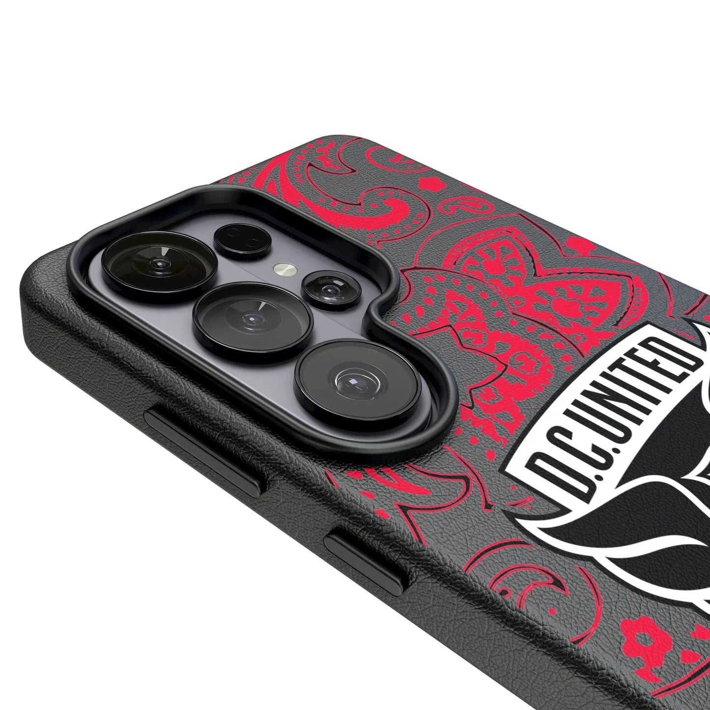 DC United Paisley MagSafe Compatible Phone Case for Samsung Galaxy