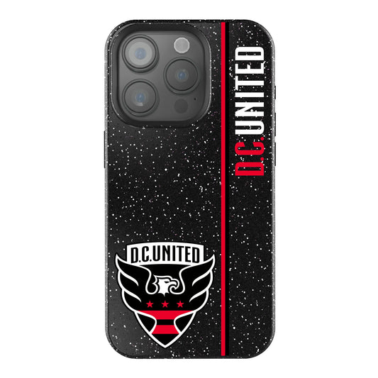 DC United Sidebar Black Bling Phone Case for Apple iPhone