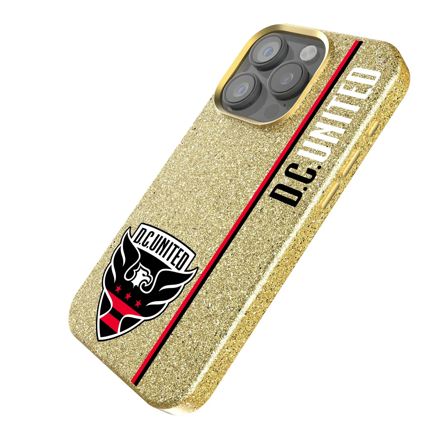 DC United Sidebar Bling Phone Case for Apple iPhone