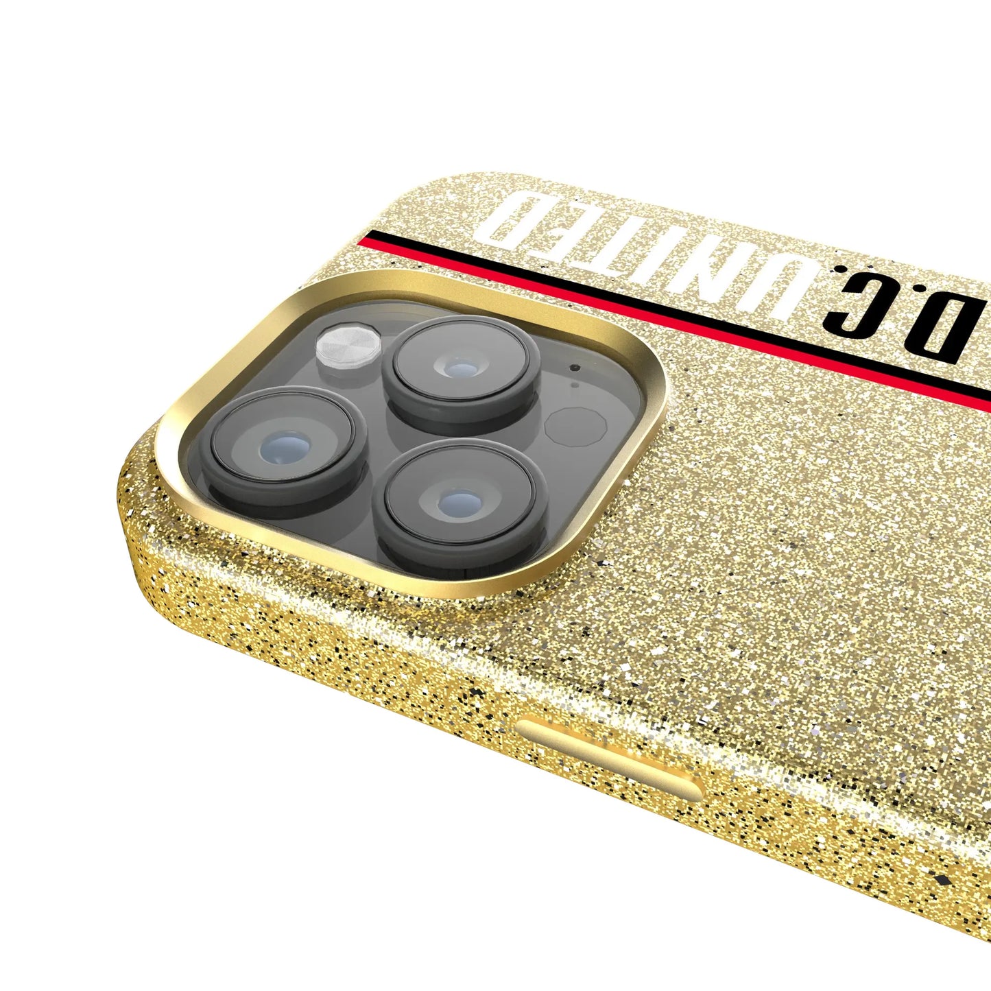 DC United Sidebar Bling Phone Case for Apple iPhone