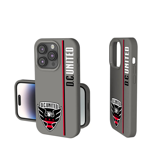 DC United Sidebar Soft Touch Phone Case for Apple iPhone