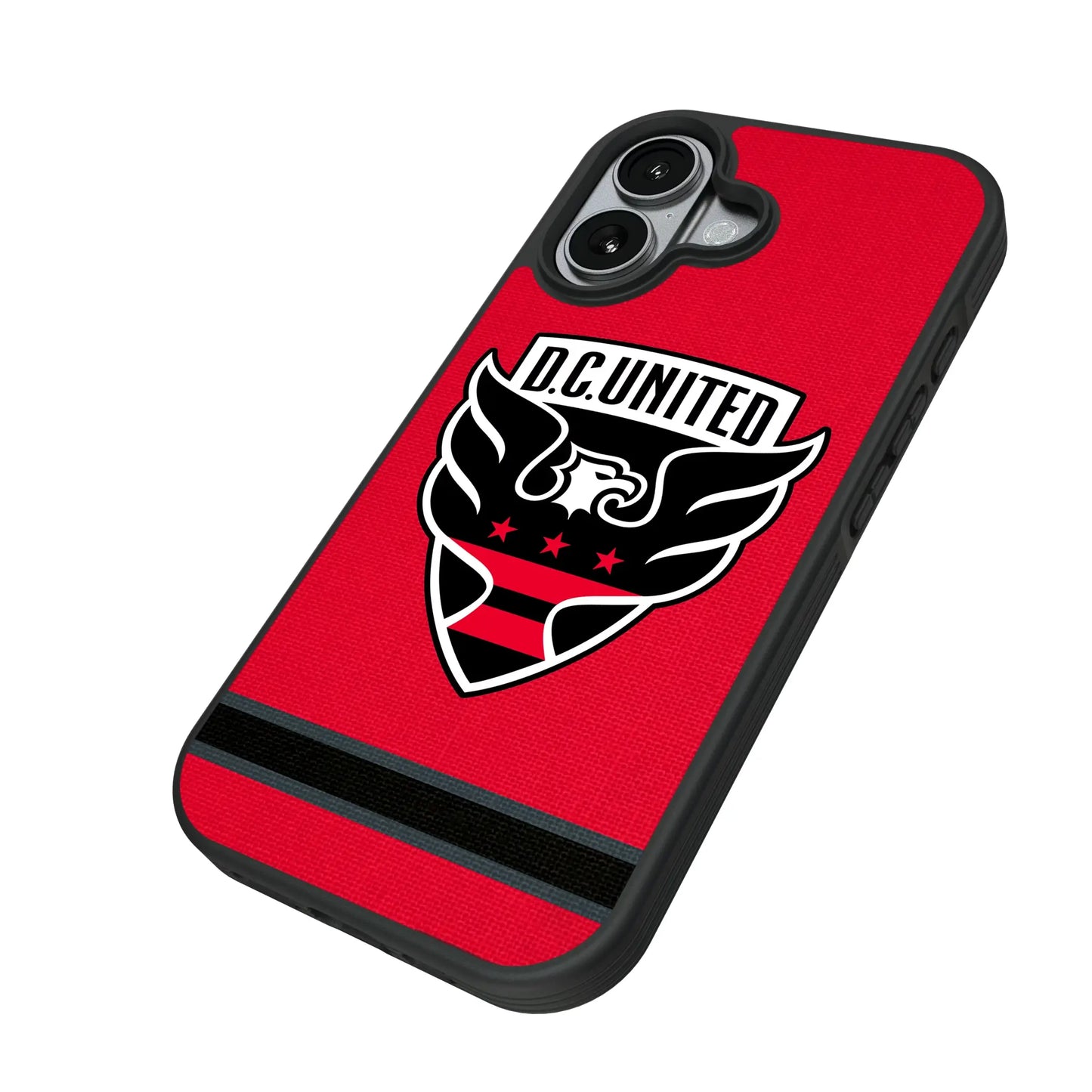 DC United Stripe Bump Phone Case for Apple iPhone