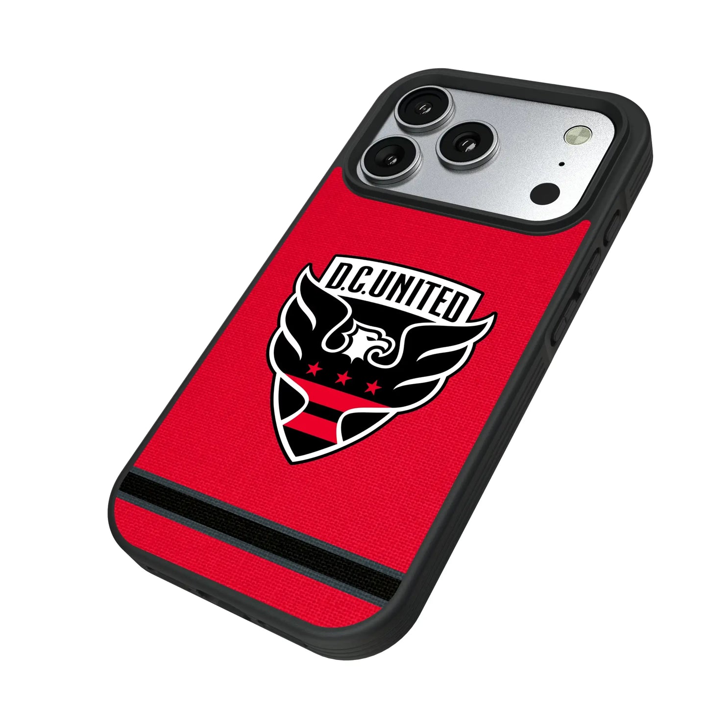 DC United Stripe Bump Phone Case for Apple iPhone