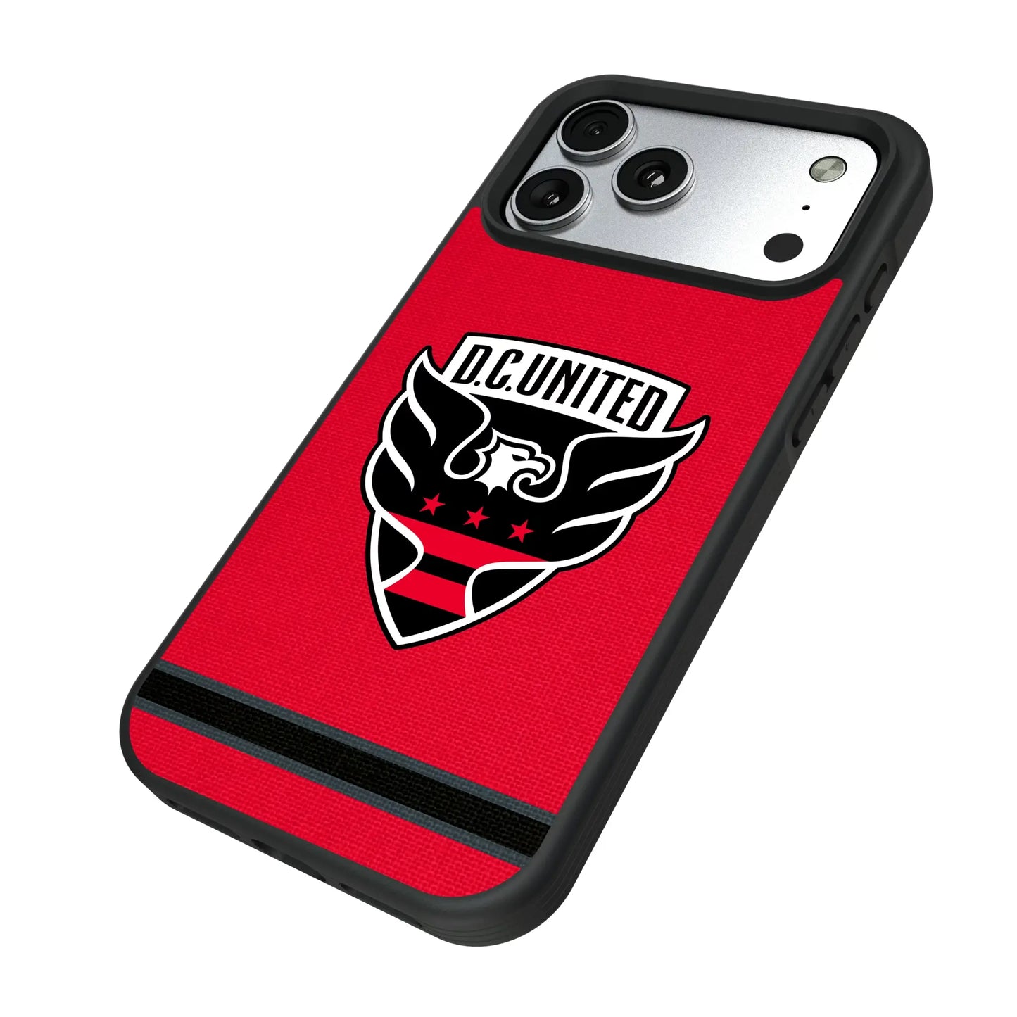 DC United Stripe Bump Phone Case for Apple iPhone