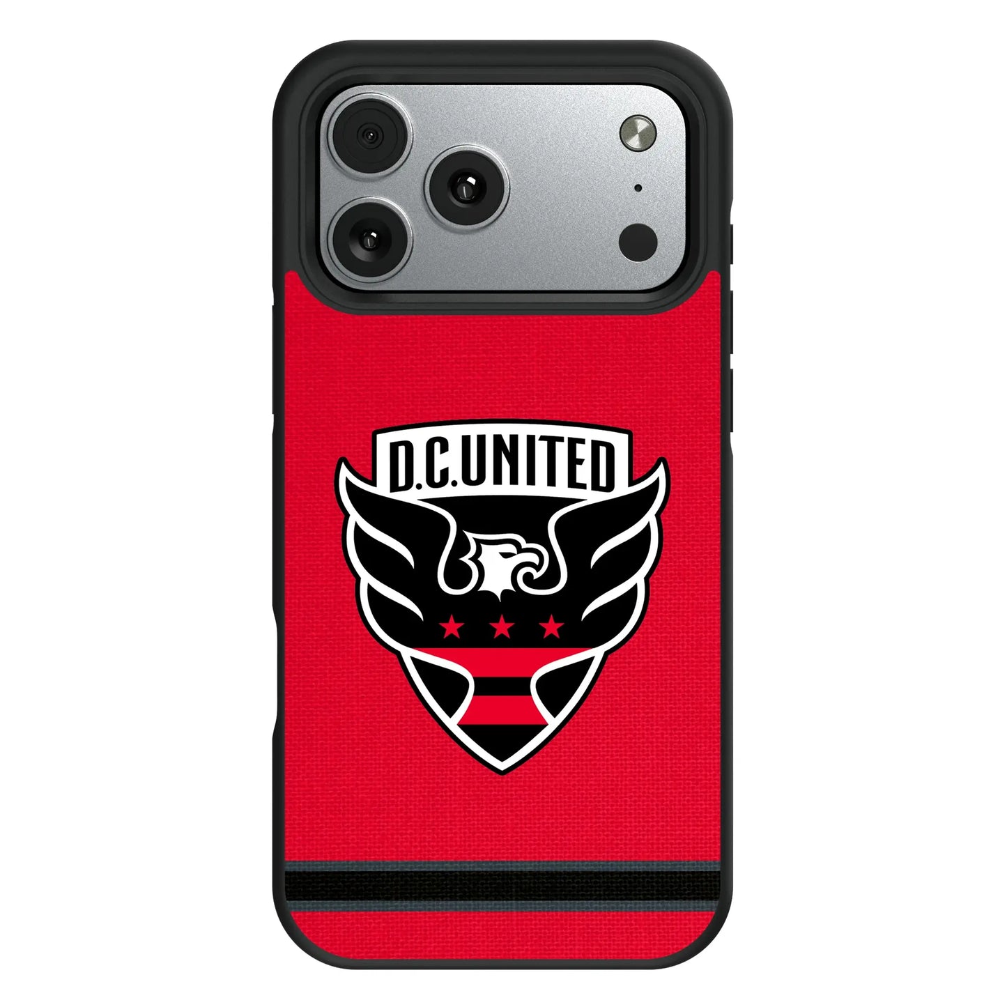 DC United Stripe Bump Phone Case for Apple iPhone