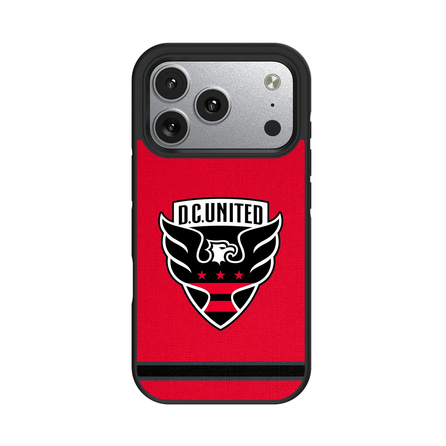 DC United Stripe Bump Phone Case for Apple iPhone
