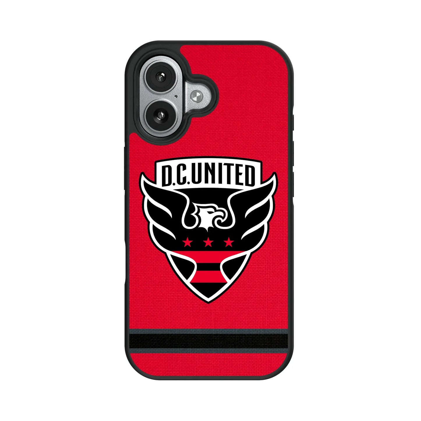 DC United Stripe Bump Phone Case for Apple iPhone