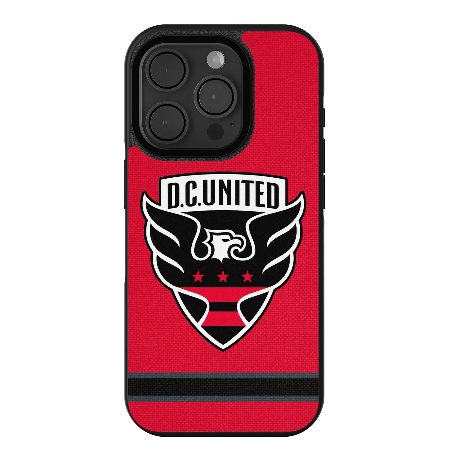DC United Stripe Bump Phone Case for Apple iPhone