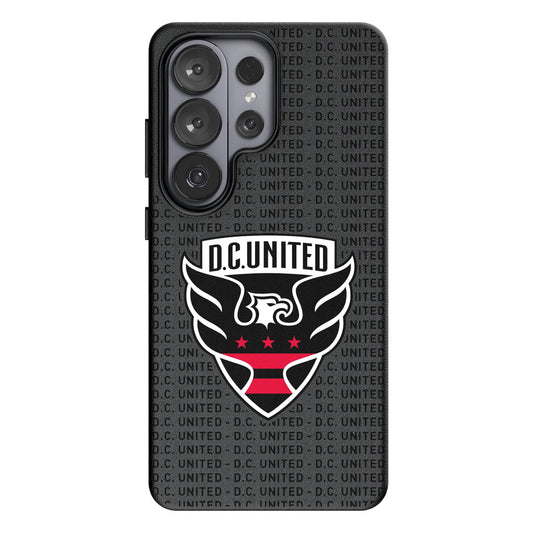 DC United Text Backdrop MagSafe Compatible Phone Case for Samsung Galaxy