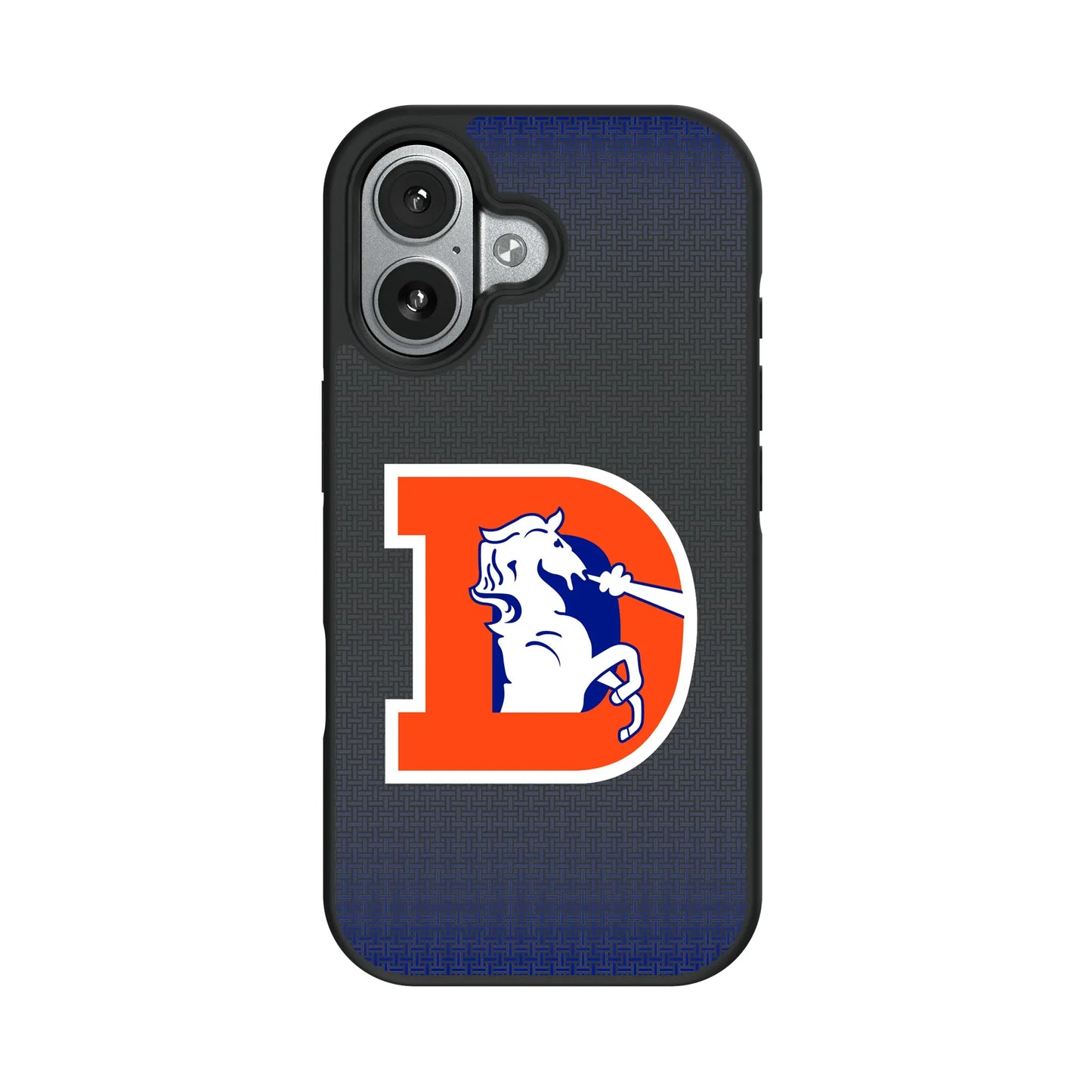 Denver Broncos 1993-1996 Historic Collection Linen Bump Phone Case for Apple iPhone