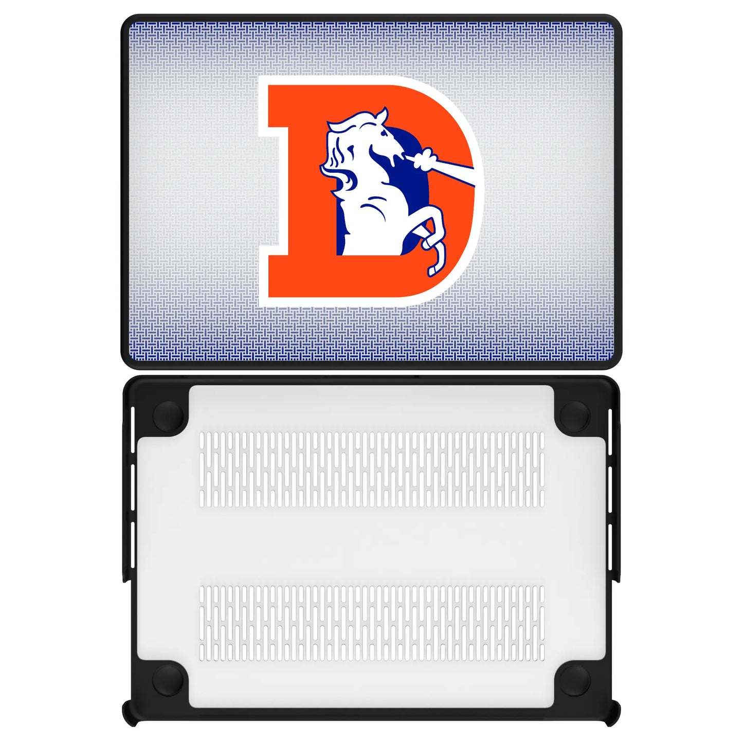 Denver Broncos 1993-1996 Historic Collection Linen Laptop Case for Apple MacBook