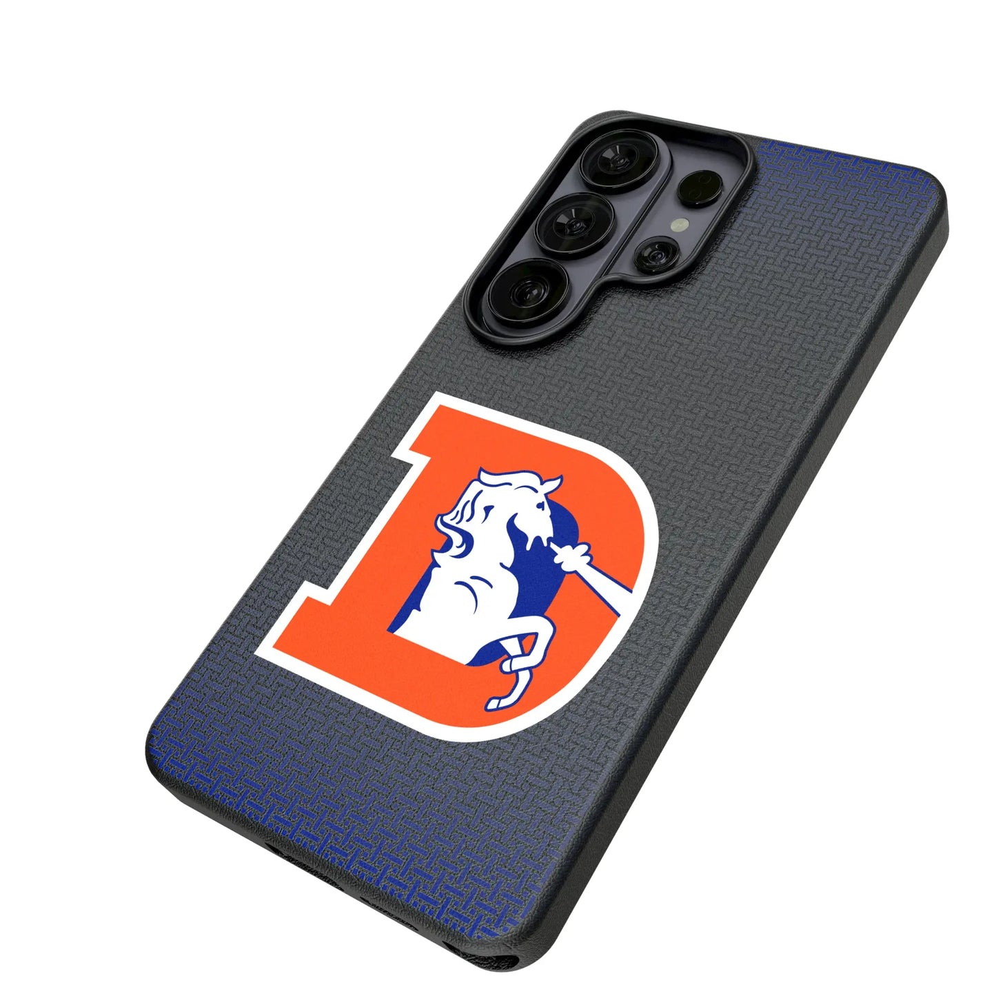 Denver Broncos 1993-1996 Historic Collection Linen MagSafe Compatible Phone Case for Samsung Galaxy