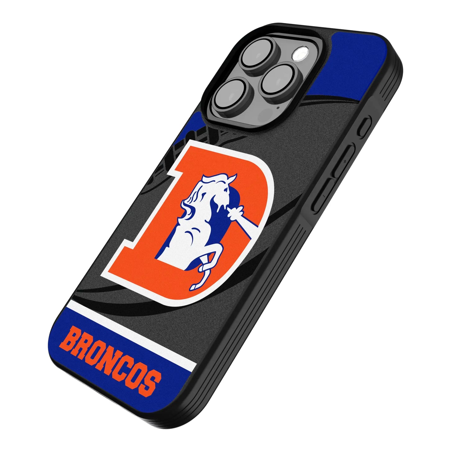 Denver Broncos 1993-1996 Historic Collection Passtime Bump Phone Case for Apple iPhone
