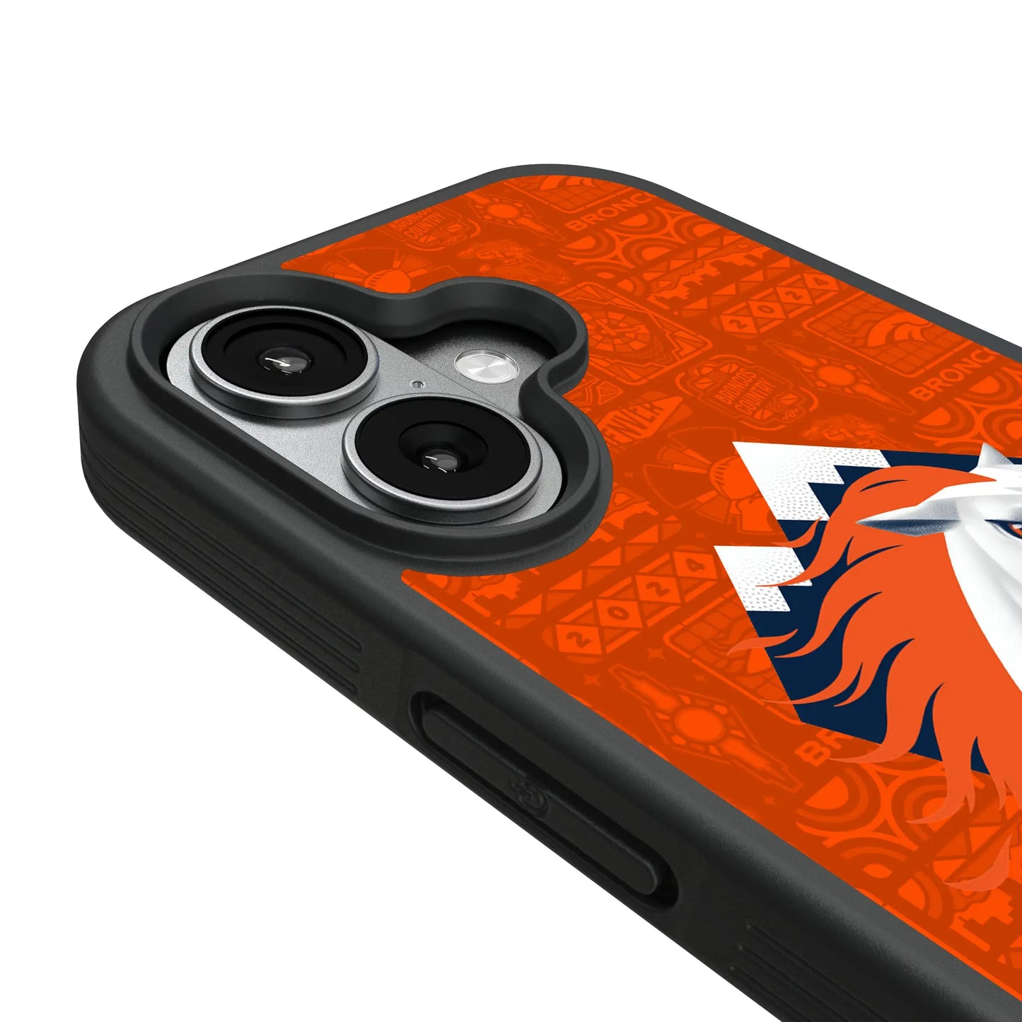 Denver Broncos Deco Bump Phone Case for Apple iPhone