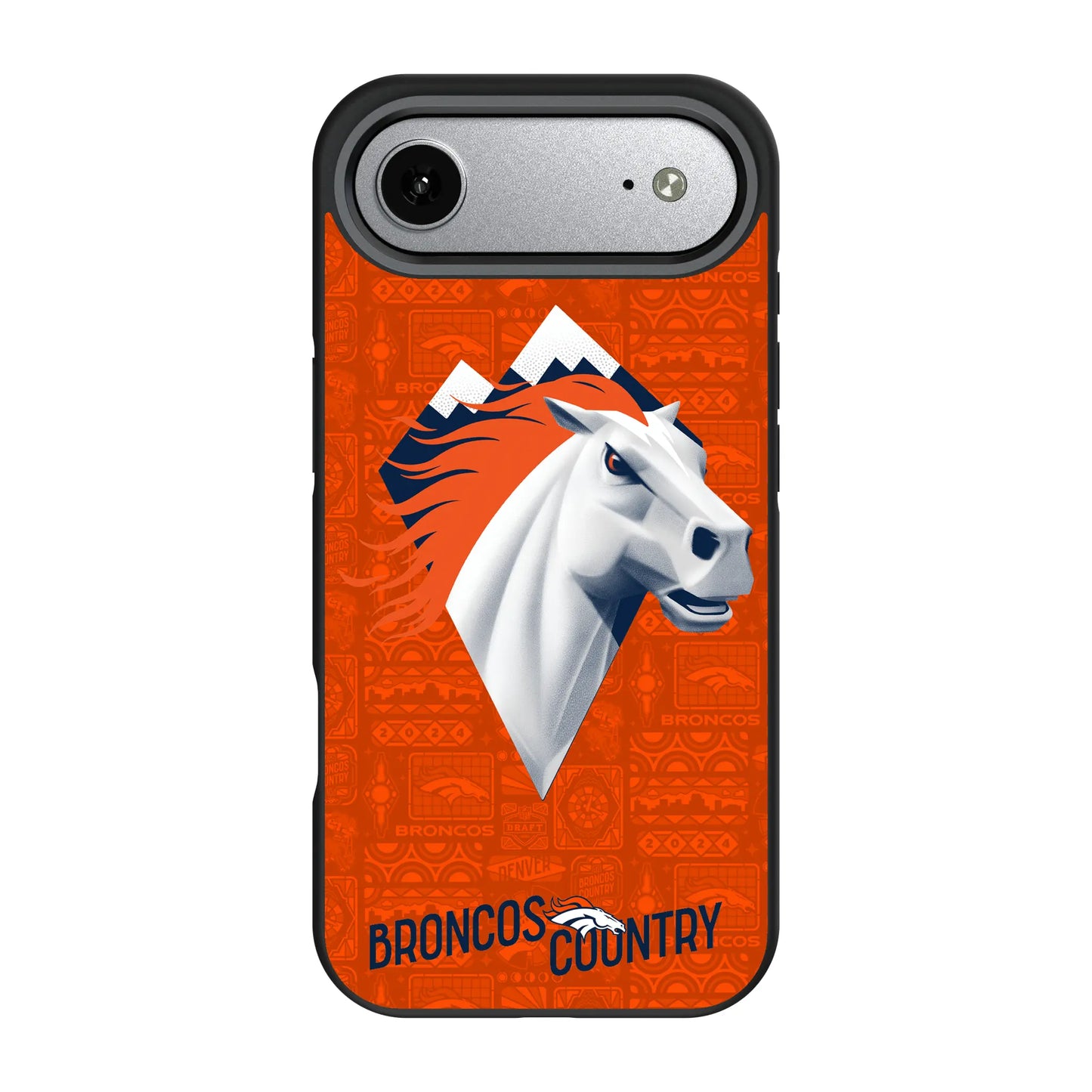 Denver Broncos Deco Bump Phone Case for Apple iPhone