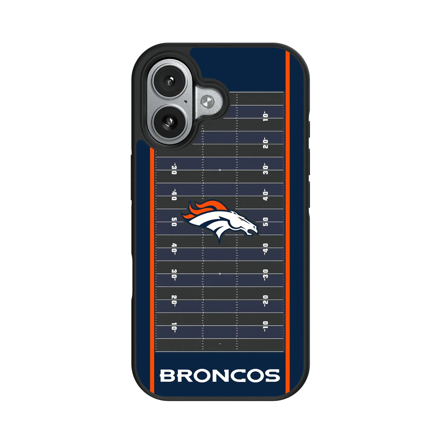 Denver Broncos Field Bump Phone Case for Apple iPhone