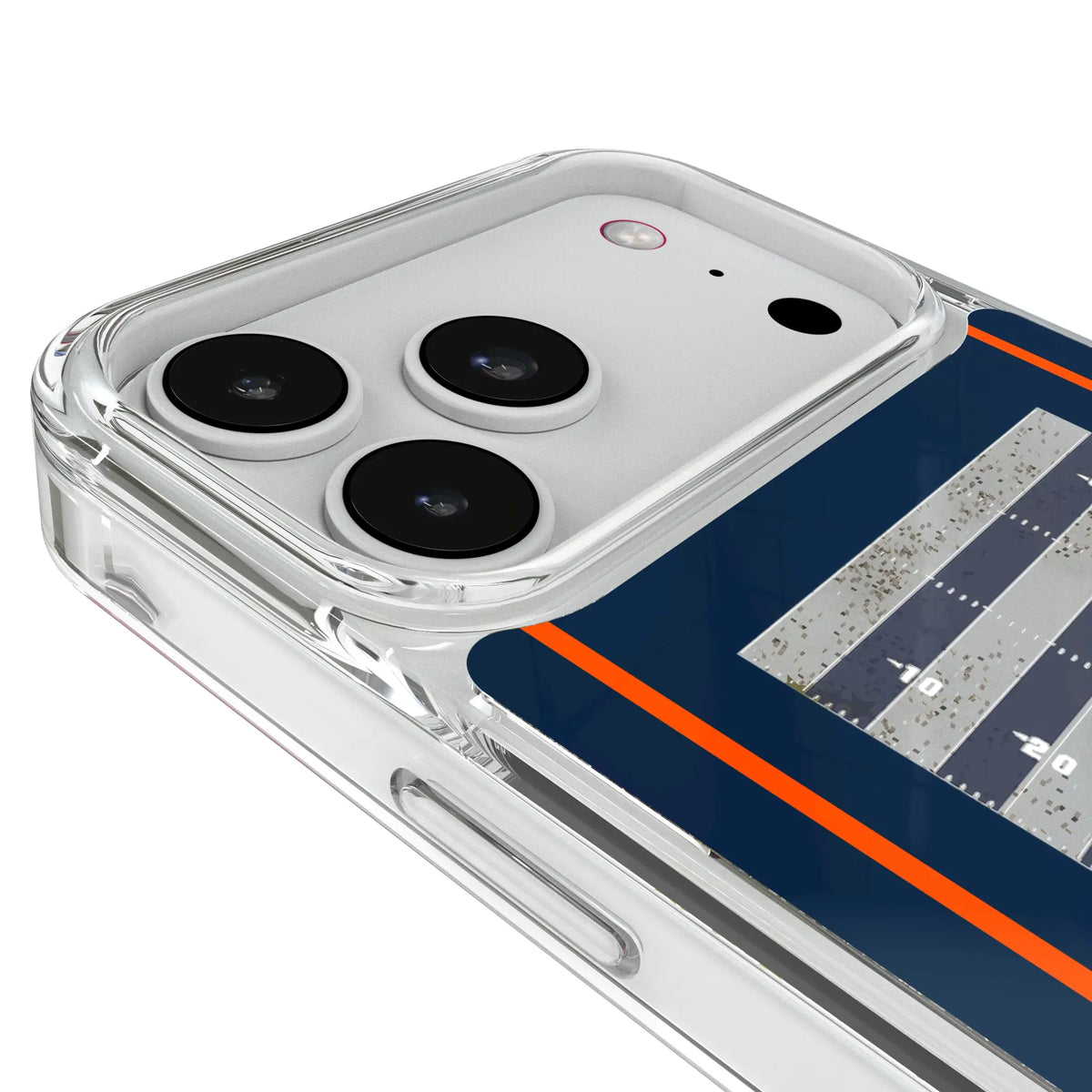 Denver Broncos Field Glitter Phone Case for Apple iPhone