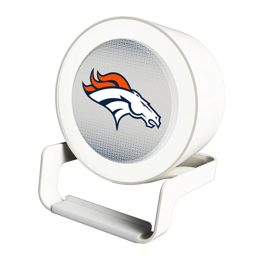Denver Broncos Linen Night Light Charger and Bluetooth Speaker