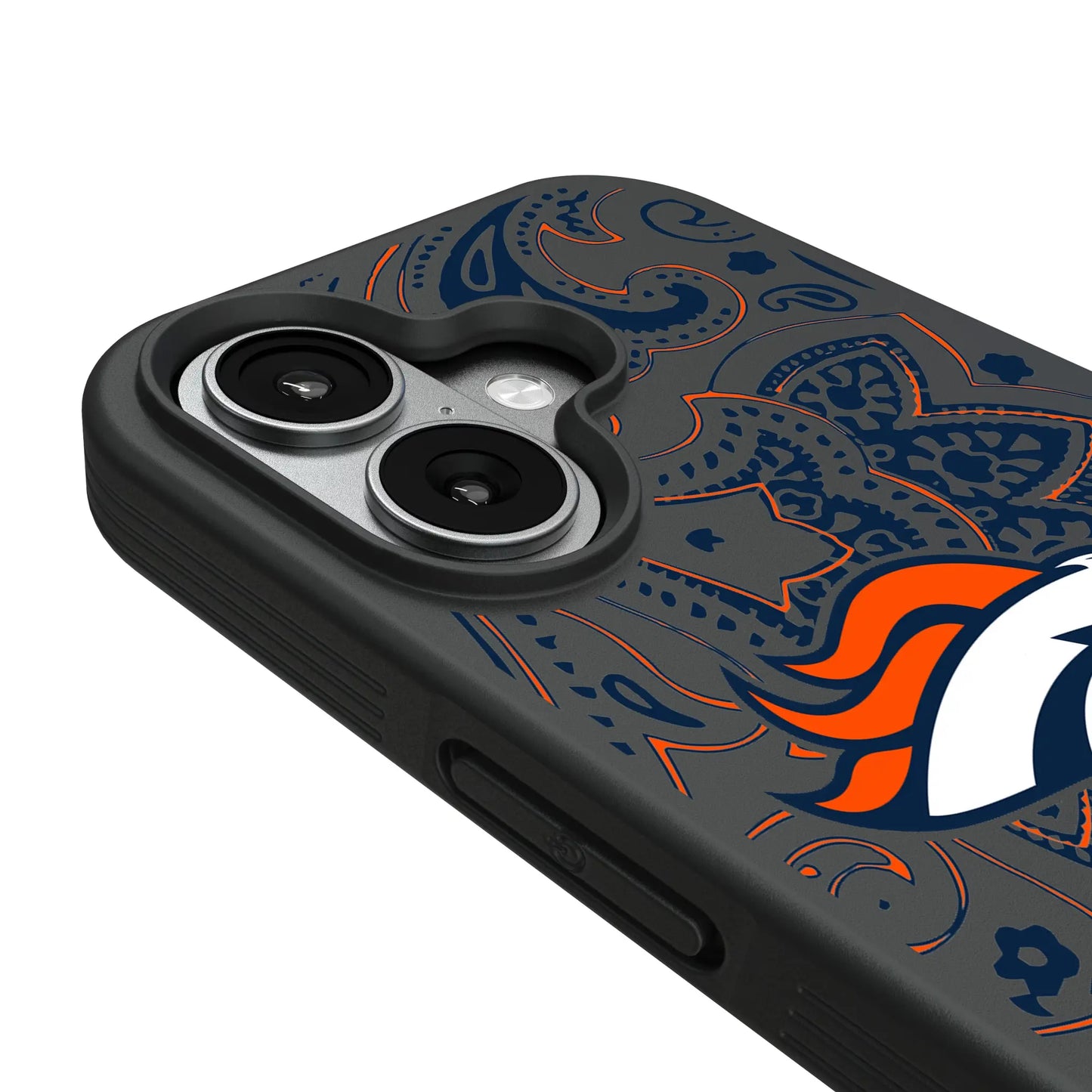 Denver Broncos Paisley Bump Phone Case for Apple iPhone