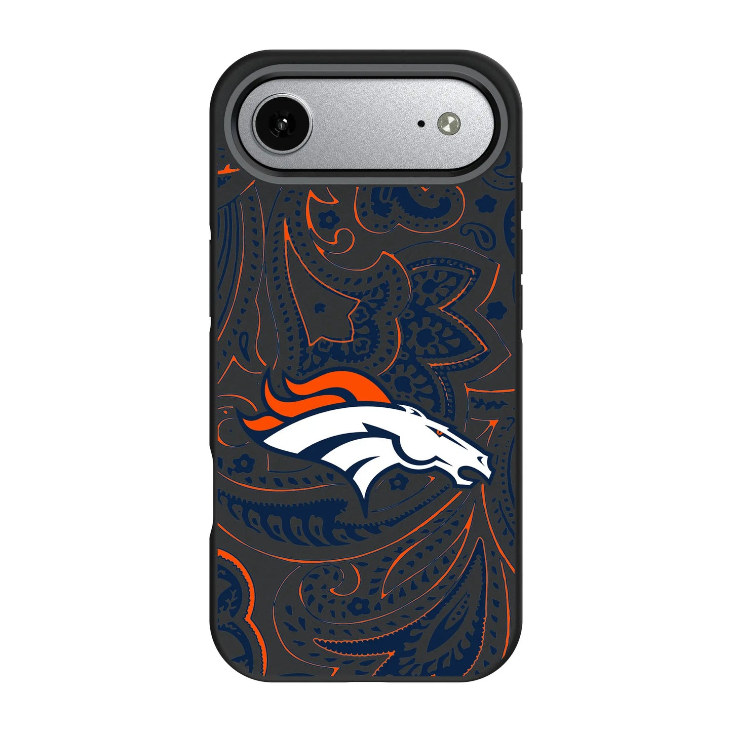 Denver Broncos Paisley Bump Phone Case for Apple iPhone