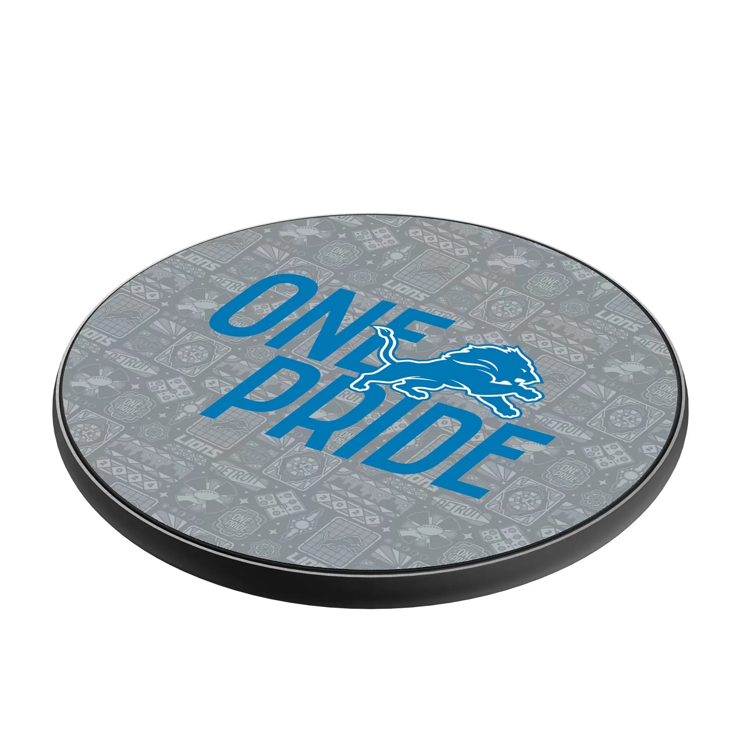 Detroit Lions Deco 15-Watt Wireless Charger