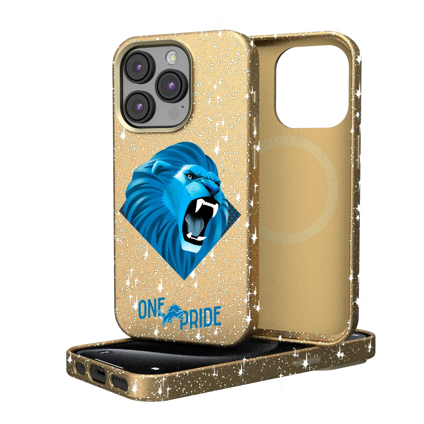 Detroit Lions Deco Bling Phone Case for Apple iPhone