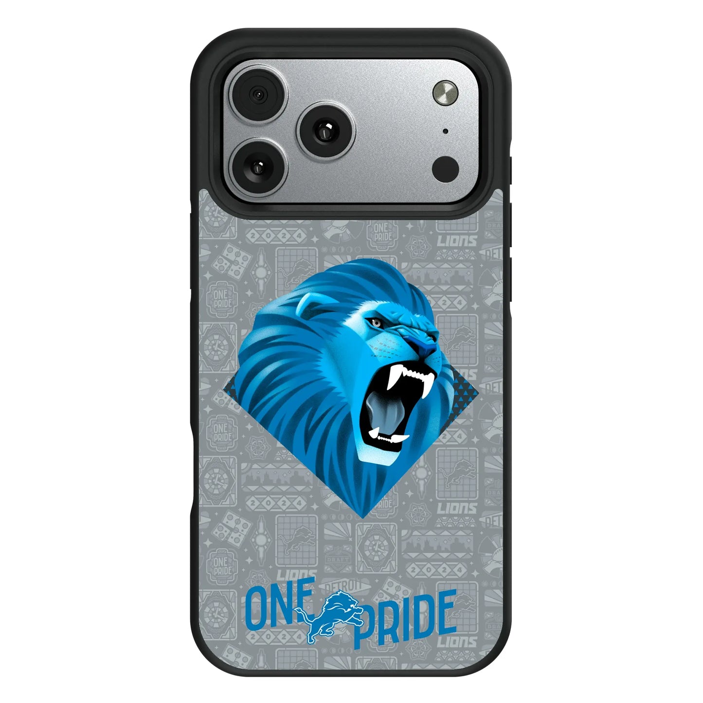 Detroit Lions Deco Bump Phone Case for Apple iPhone