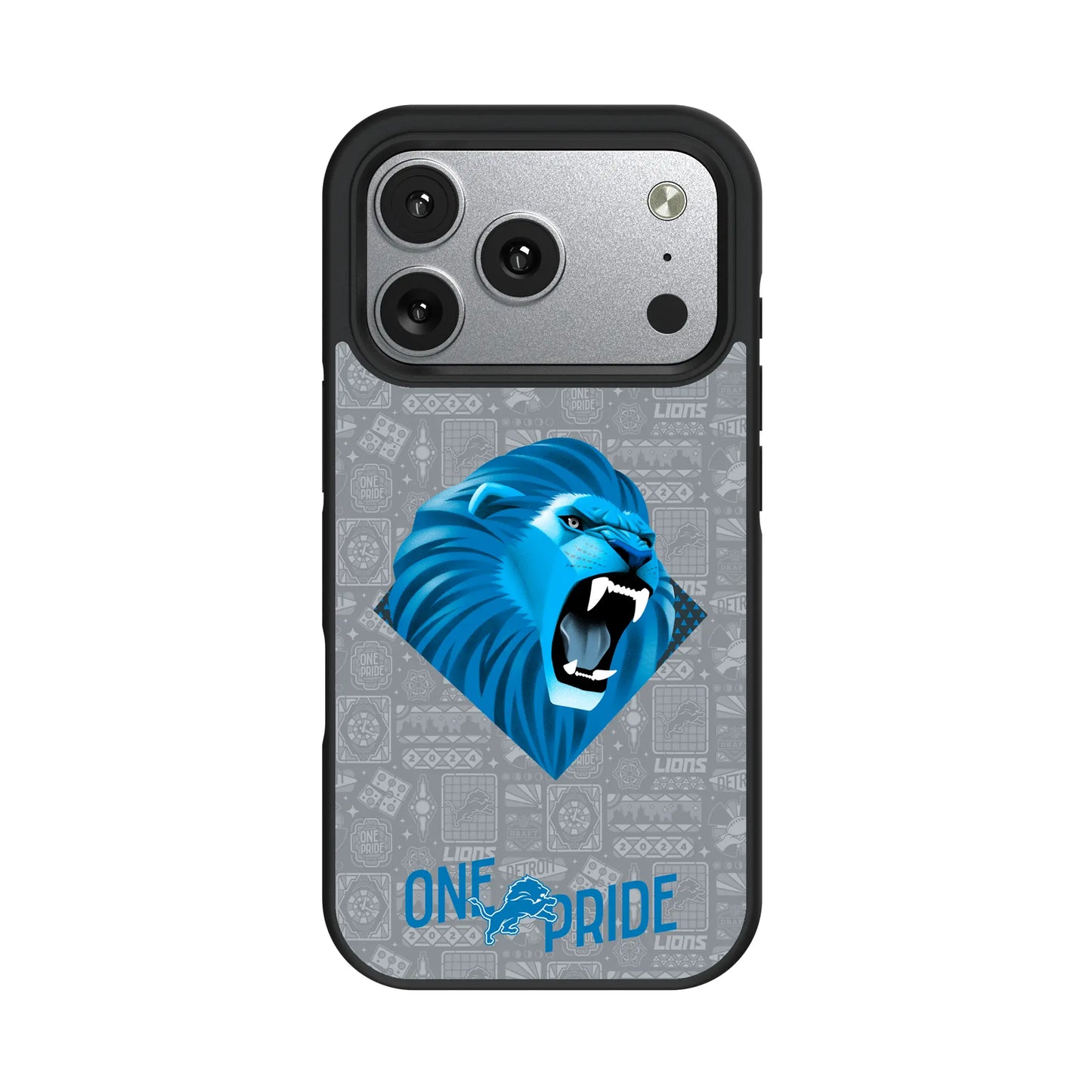 Detroit Lions Deco Bump Phone Case for Apple iPhone