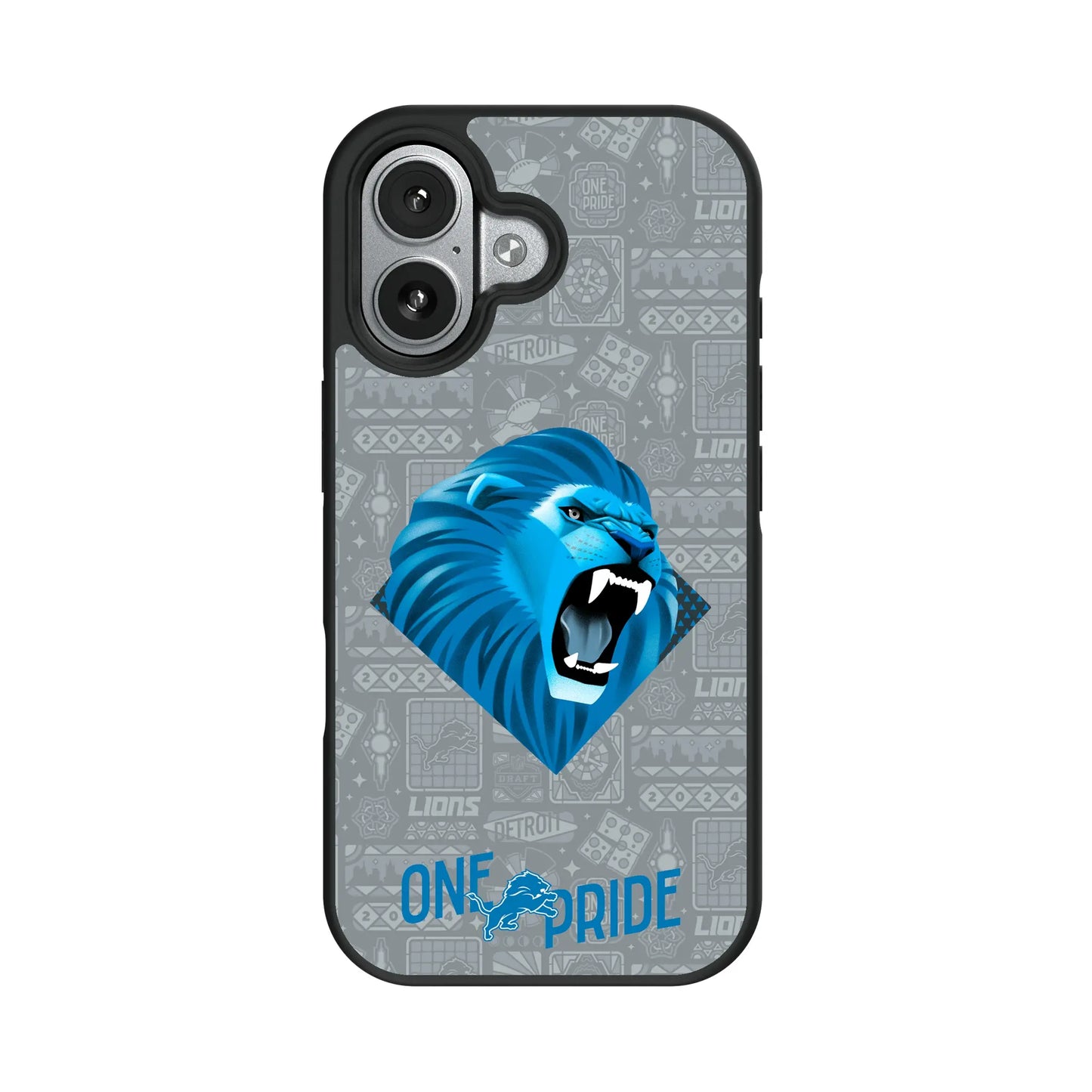 Detroit Lions Deco Bump Phone Case for Apple iPhone