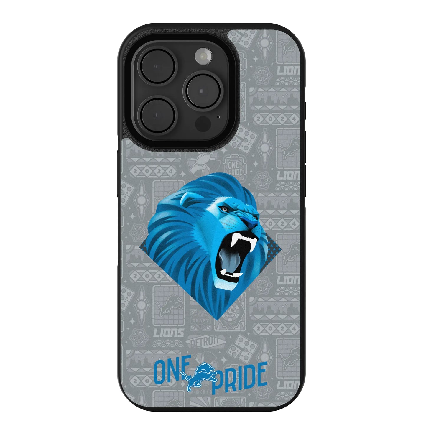 Detroit Lions Deco Bump Phone Case for Apple iPhone
