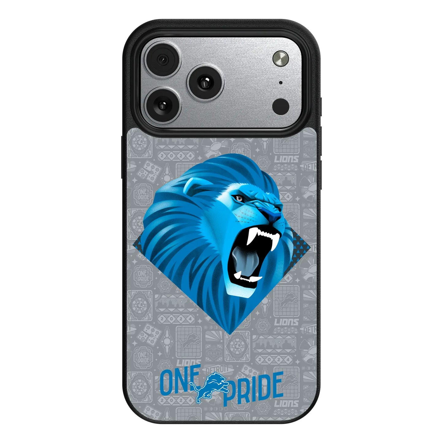 Detroit Lions Deco MagSafe Compatible Phone Case for Apple iPhone